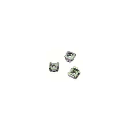 MIDDLE ATLANTIC PRODUCTS 6MM CLIP/CAGE NUTS, 100/PK, PK 100 254077